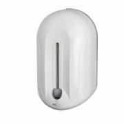 718-ELEGANCE dispenser for disinfectant, 1.1 l, white shockproof plastic